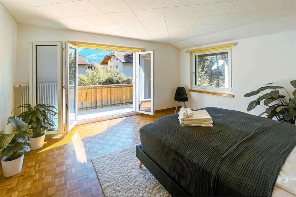 -The Urbanist- Mountainview Parking Garden 3Bd Villa Unterseen Eksteriør bilde
